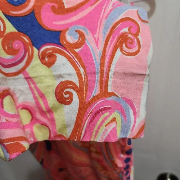 Lilly Pulitzer Womens Georgia May Palazzo Pull-On Stretch Pants Reef Retreat XXS - Picture 8 of 16